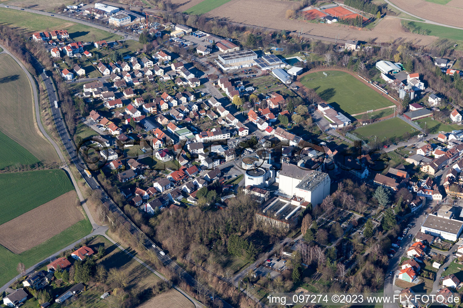 Thirst Trade in the district Heidelsheim in Bruchsal in the state Baden-Wuerttemberg, Germany