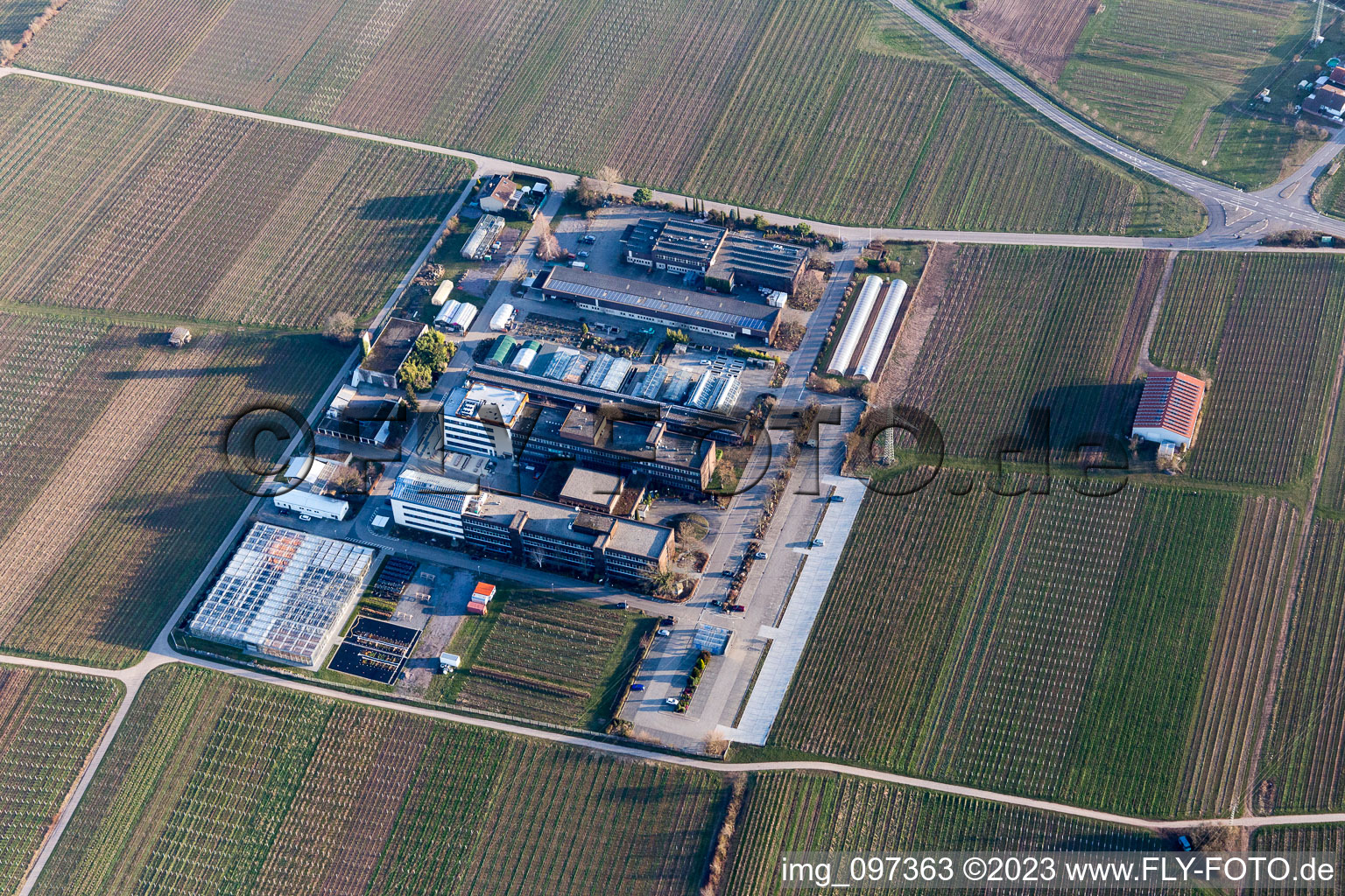 RLP Agroscience in the district Mußbach in Neustadt an der Weinstraße in the state Rhineland-Palatinate, Germany