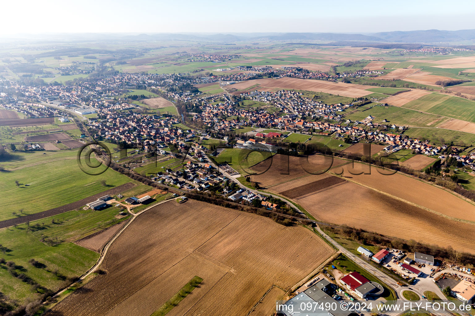 Niedermodern in the state Bas-Rhin, France