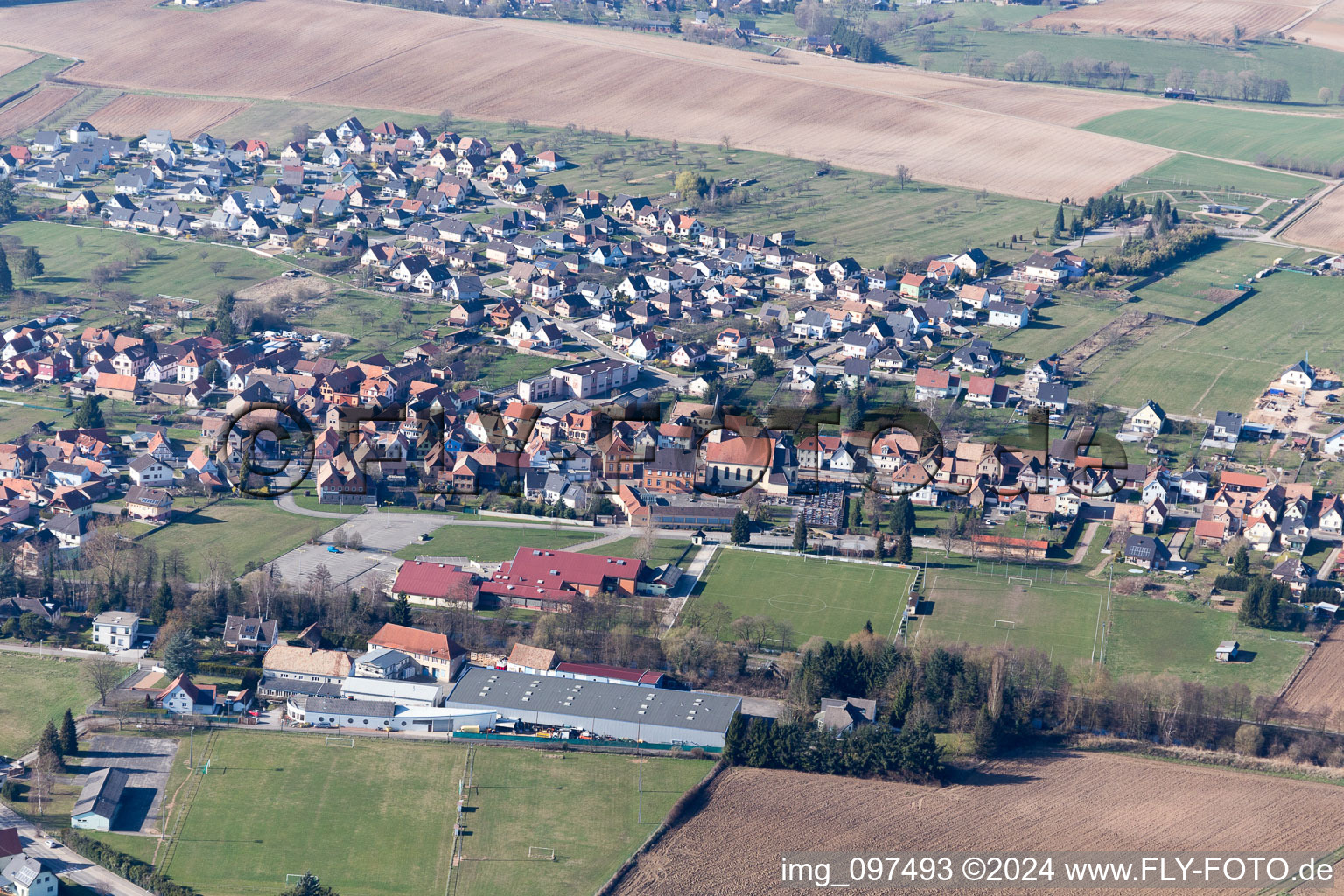 Val de Moder in the state Bas-Rhin, France