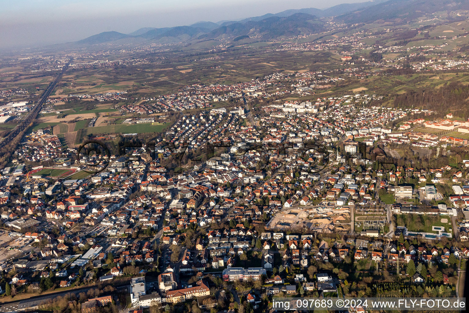 Achern in the state Baden-Wuerttemberg, Germany