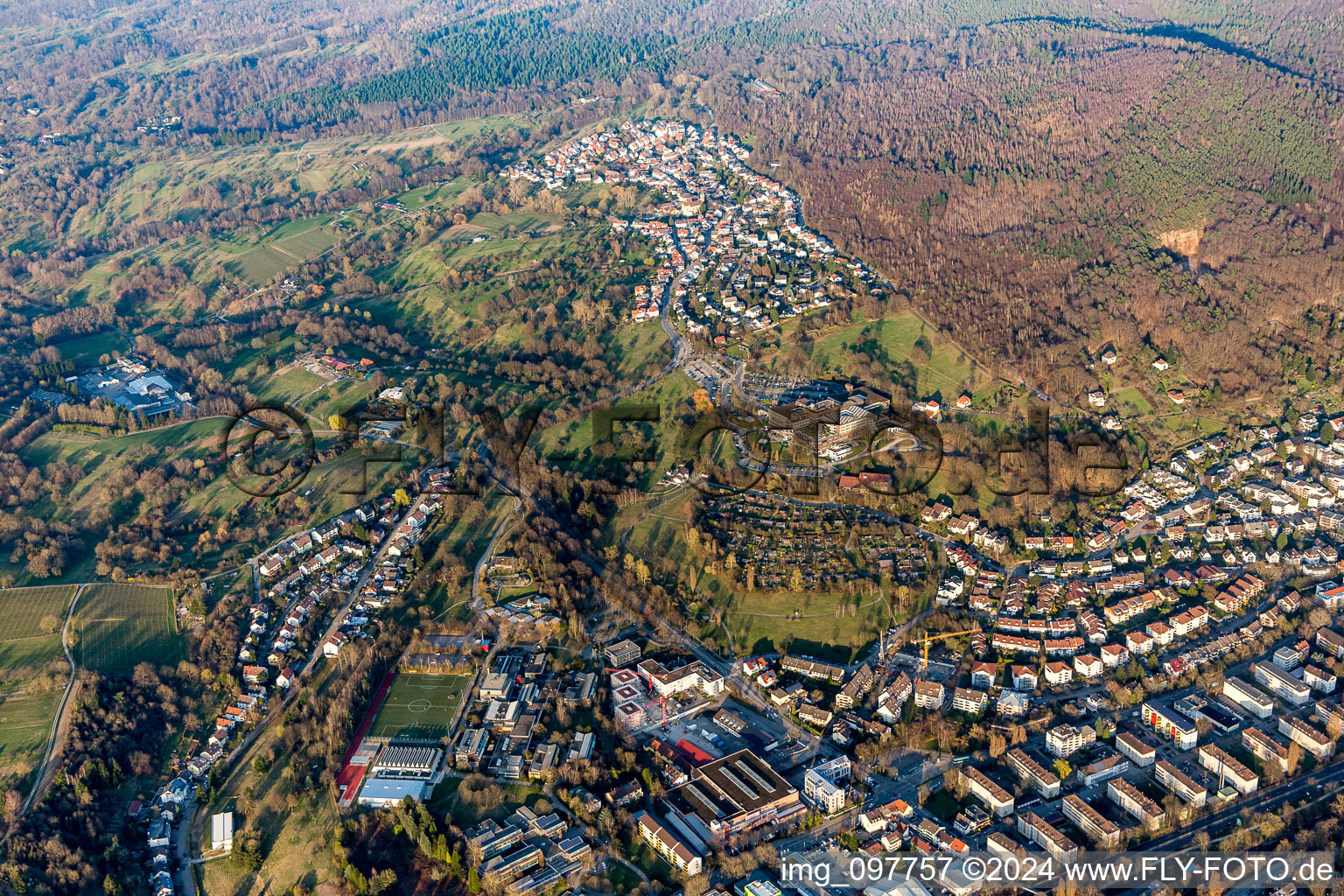 Klinikum Mittelbaden Balg in the district Oos in Baden-Baden in the state Baden-Wuerttemberg, Germany