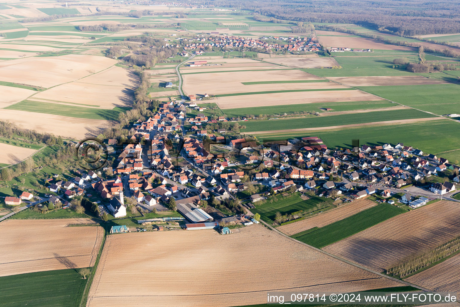 Aschbach in the state Bas-Rhin, France