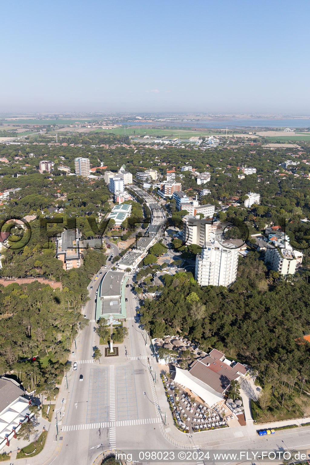 Lignano Pineta in the state Friuli Venezia Giulia, Italy