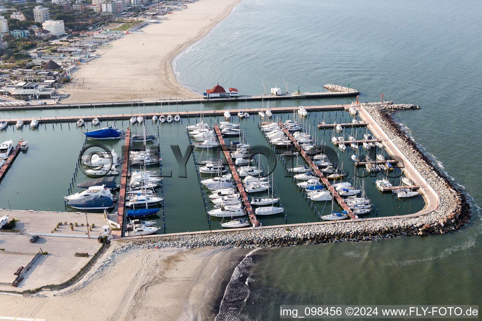 Cervia in the state Ravenna, Italy