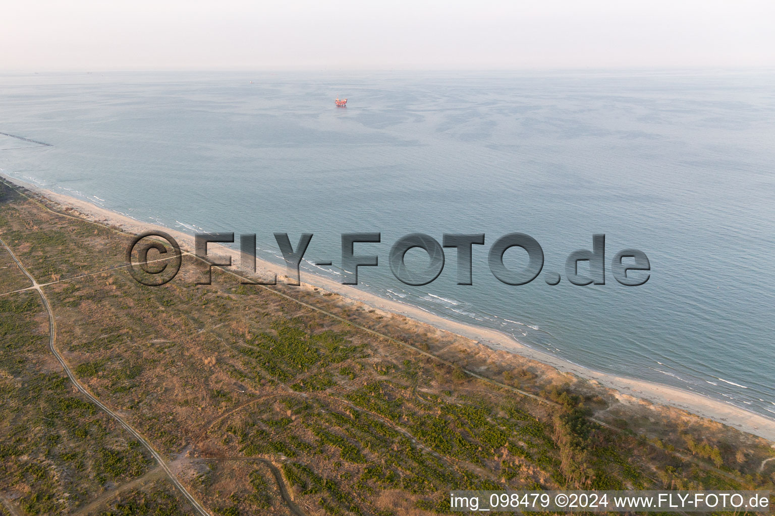 Lido DI Dante in the state Emilia Romagna, Italy