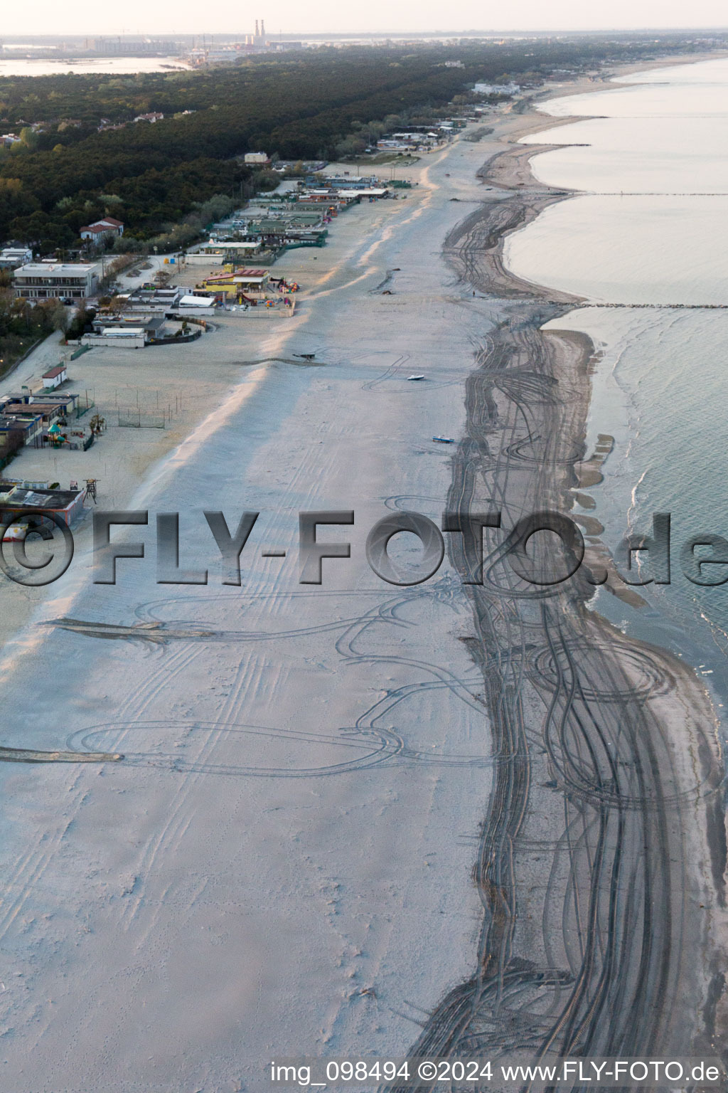 Punta Marina in the state Emilia Romagna, Italy