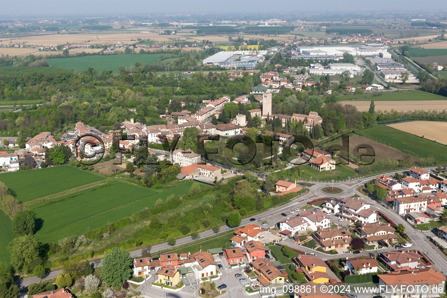 Sesto al Reghena in the state Friuli Venezia Giulia, Italy