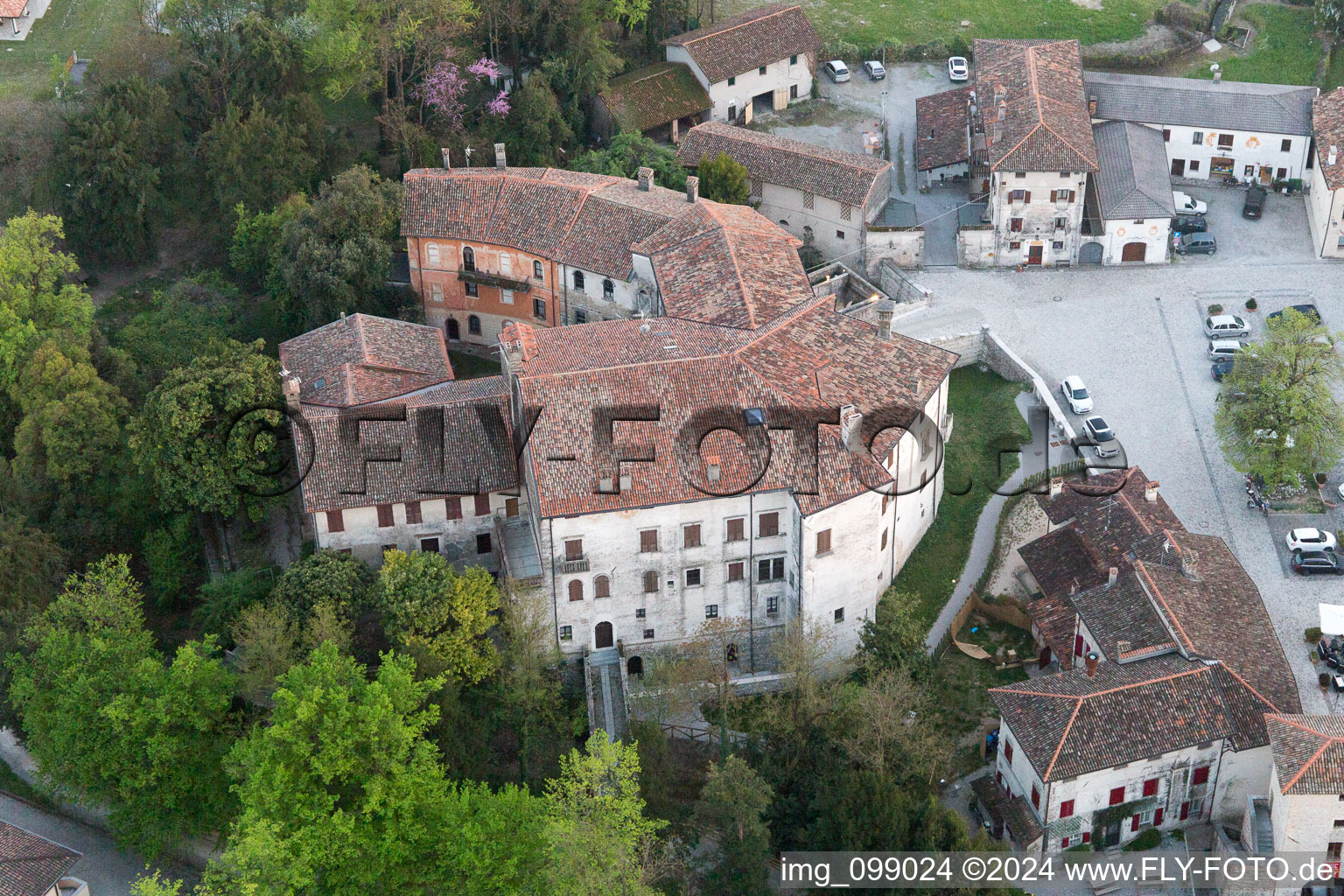 Valvasone in the state Friuli Venezia Giulia, Italy