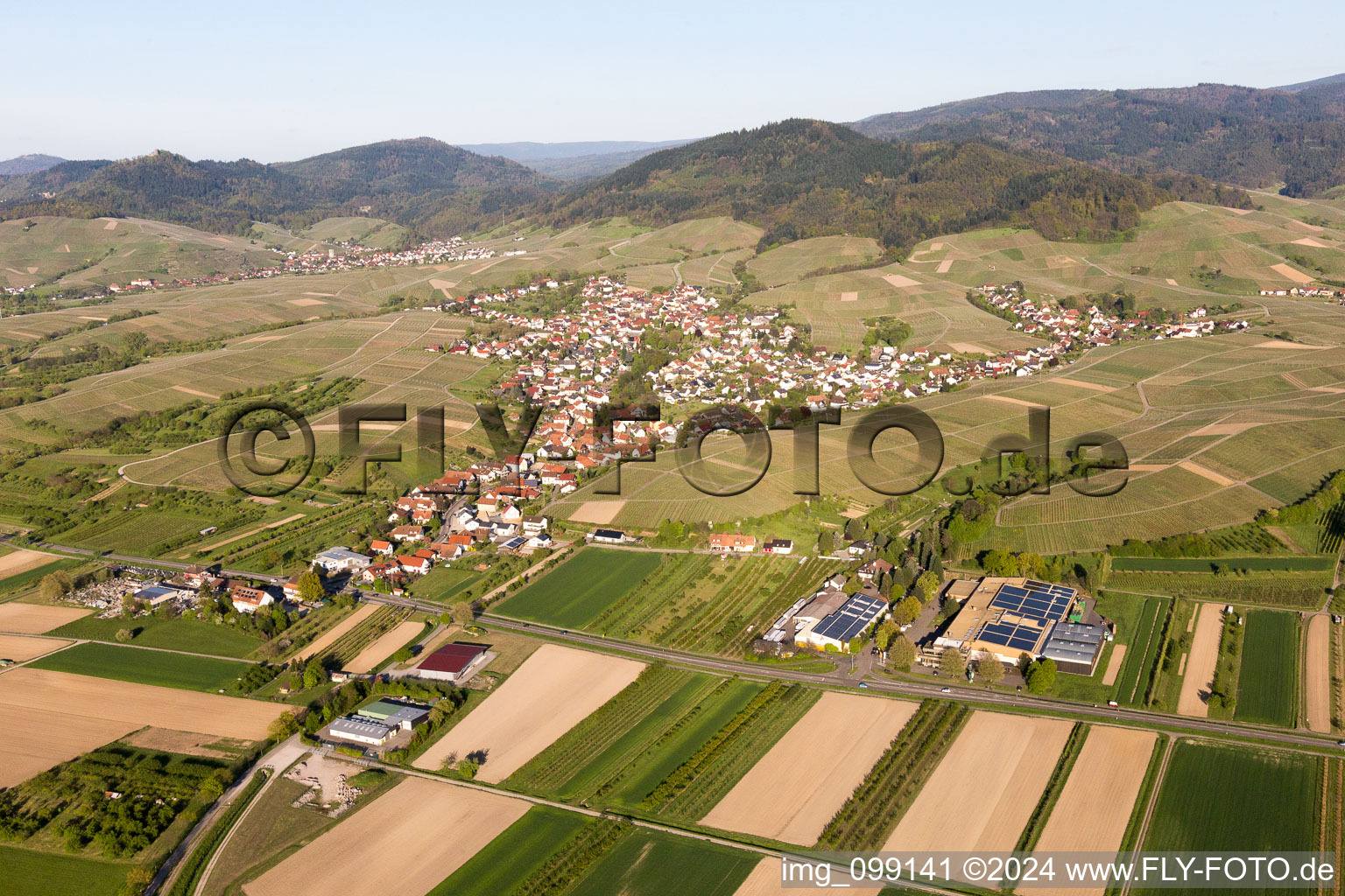 District Eisental in Bühl in the state Baden-Wuerttemberg, Germany