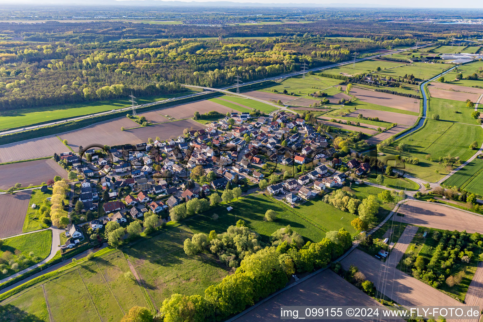 District Halberstung in Sinzheim in the state Baden-Wuerttemberg, Germany