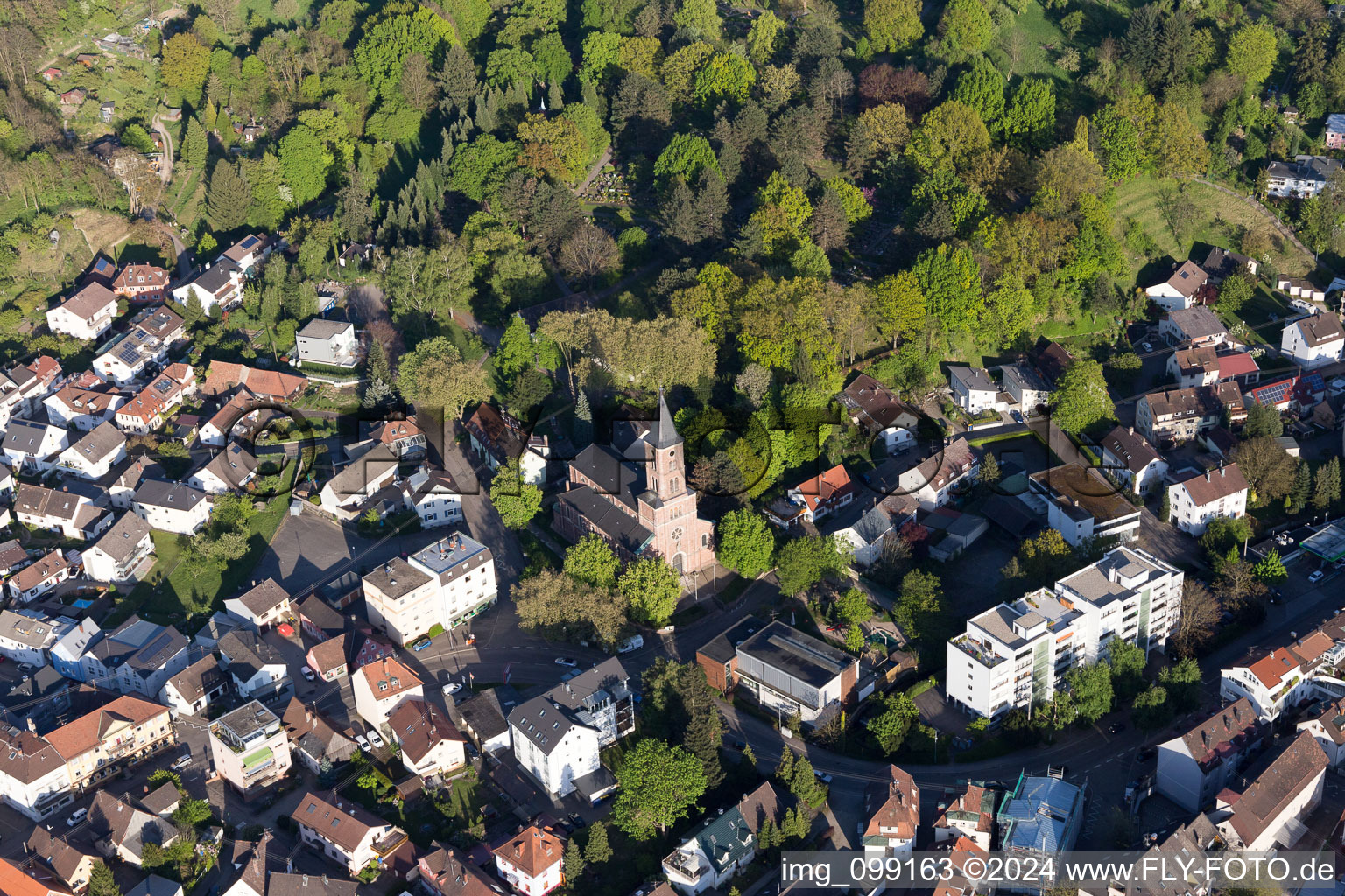 St. Dionys in the district Oos in Baden-Baden in the state Baden-Wuerttemberg, Germany