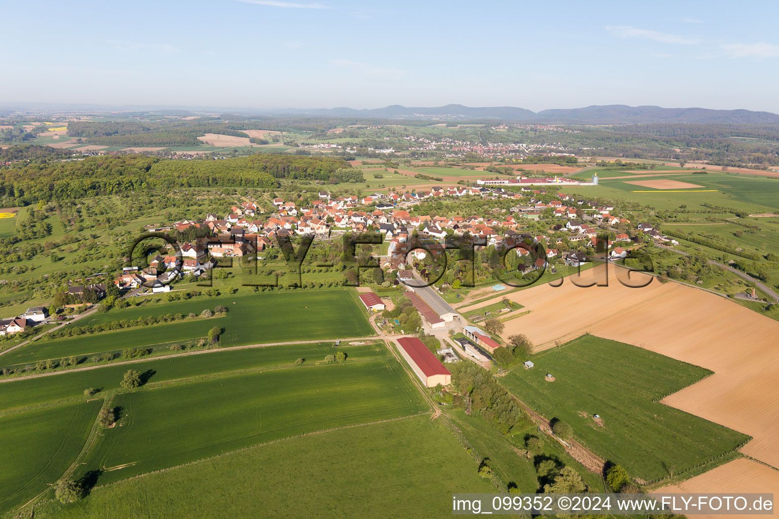 Dieffenbach-lès-Wœrth in the state Bas-Rhin, France