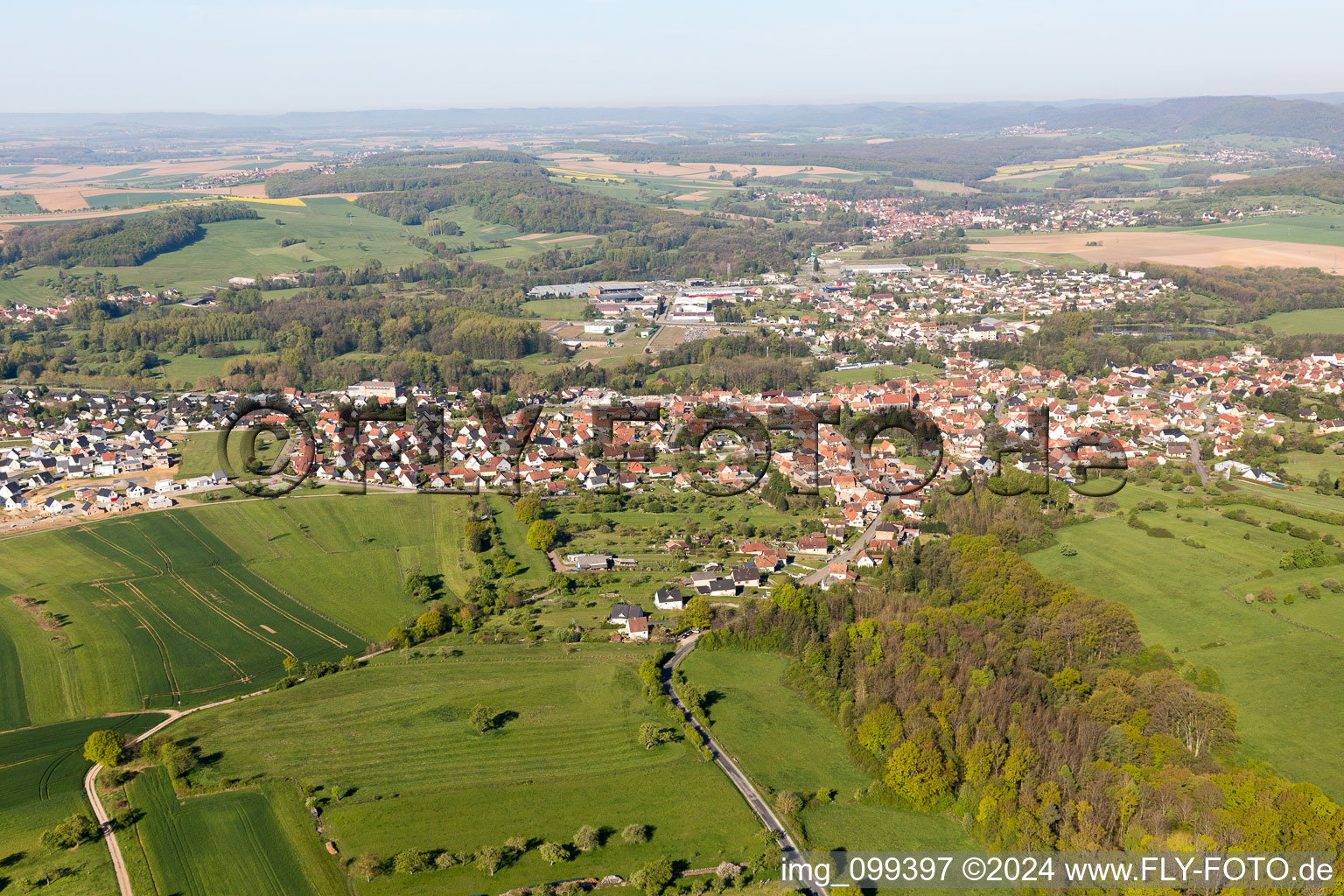 Gundershoffen in the state Bas-Rhin, France