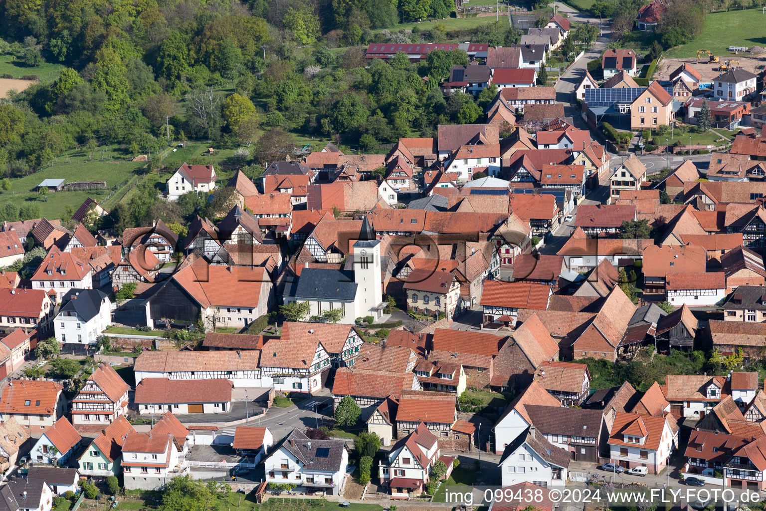 Engwiller in the state Bas-Rhin, France