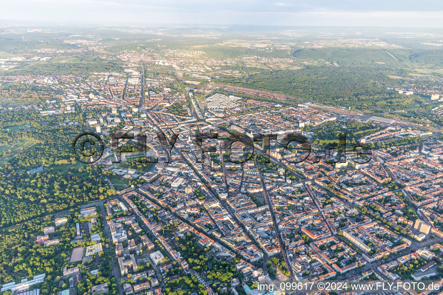 Sophienstr, Kaiserstraße Amalienstr in the district Innenstadt-West in Karlsruhe in the state Baden-Wuerttemberg, Germany