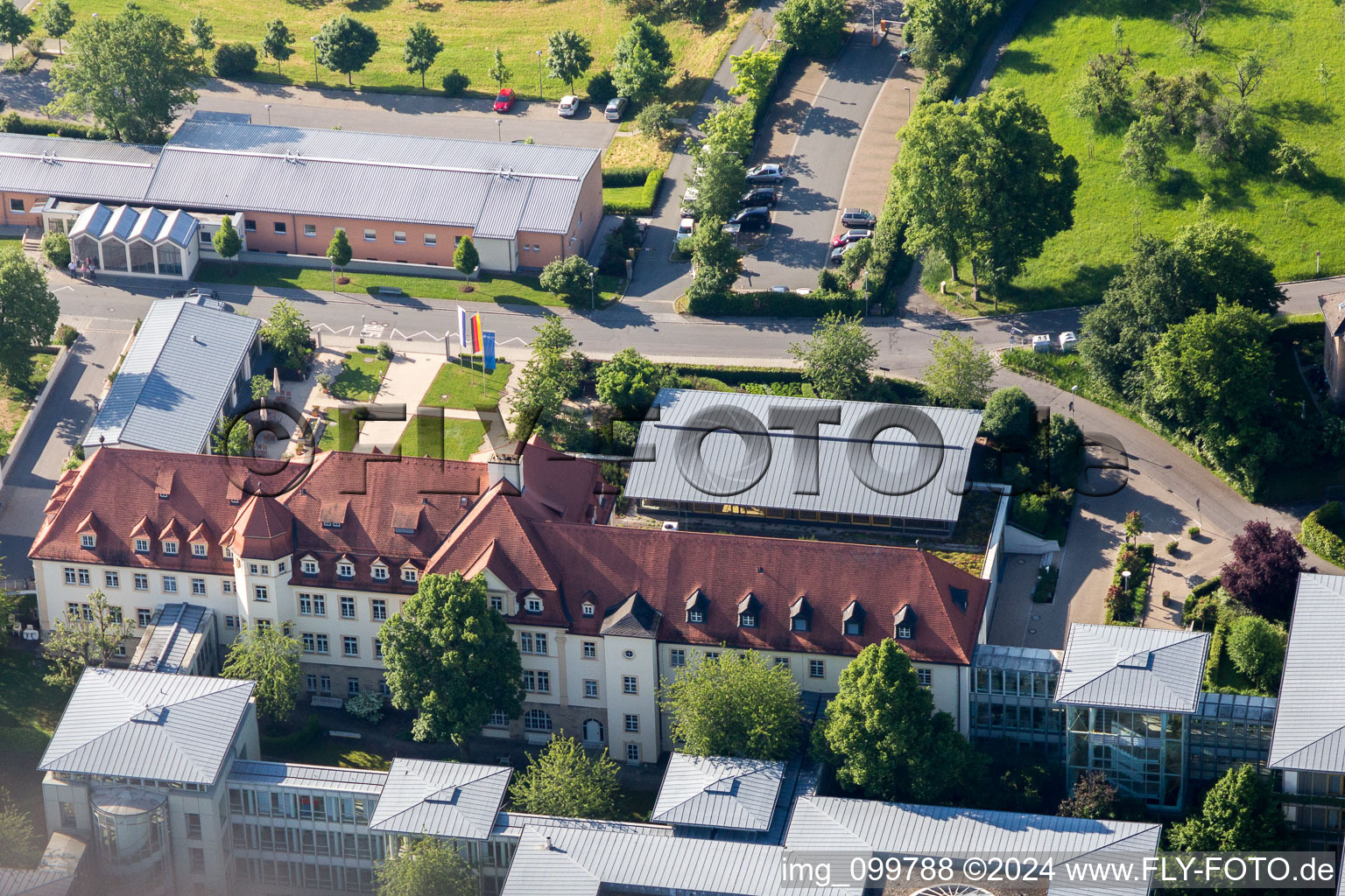 Municipal Music School on Kettenstraße in Bamberg in the state Bavaria, Germany