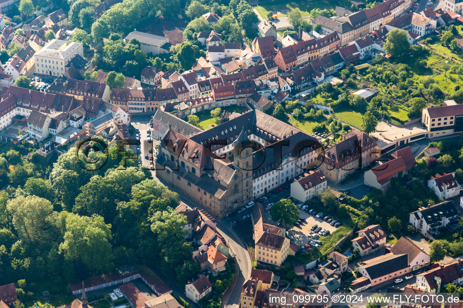 Catholic Church of St. Mary with cloister in Bamberg in the state Bavaria, Germany