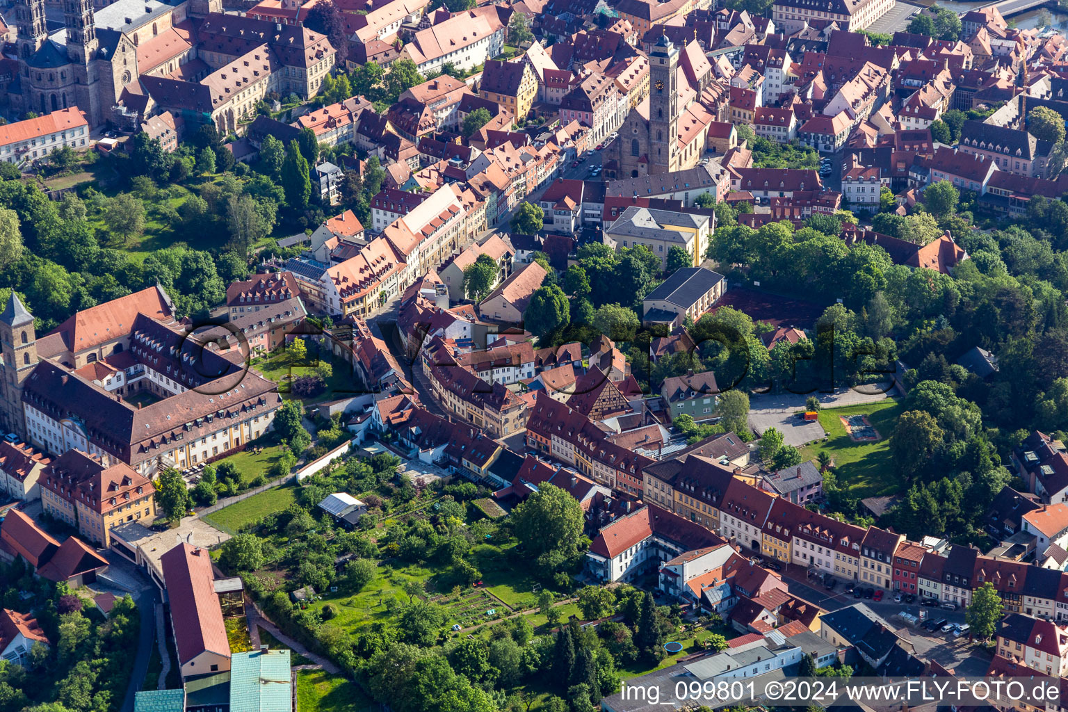 Middle Kaulberg in Bamberg in the state Bavaria, Germany