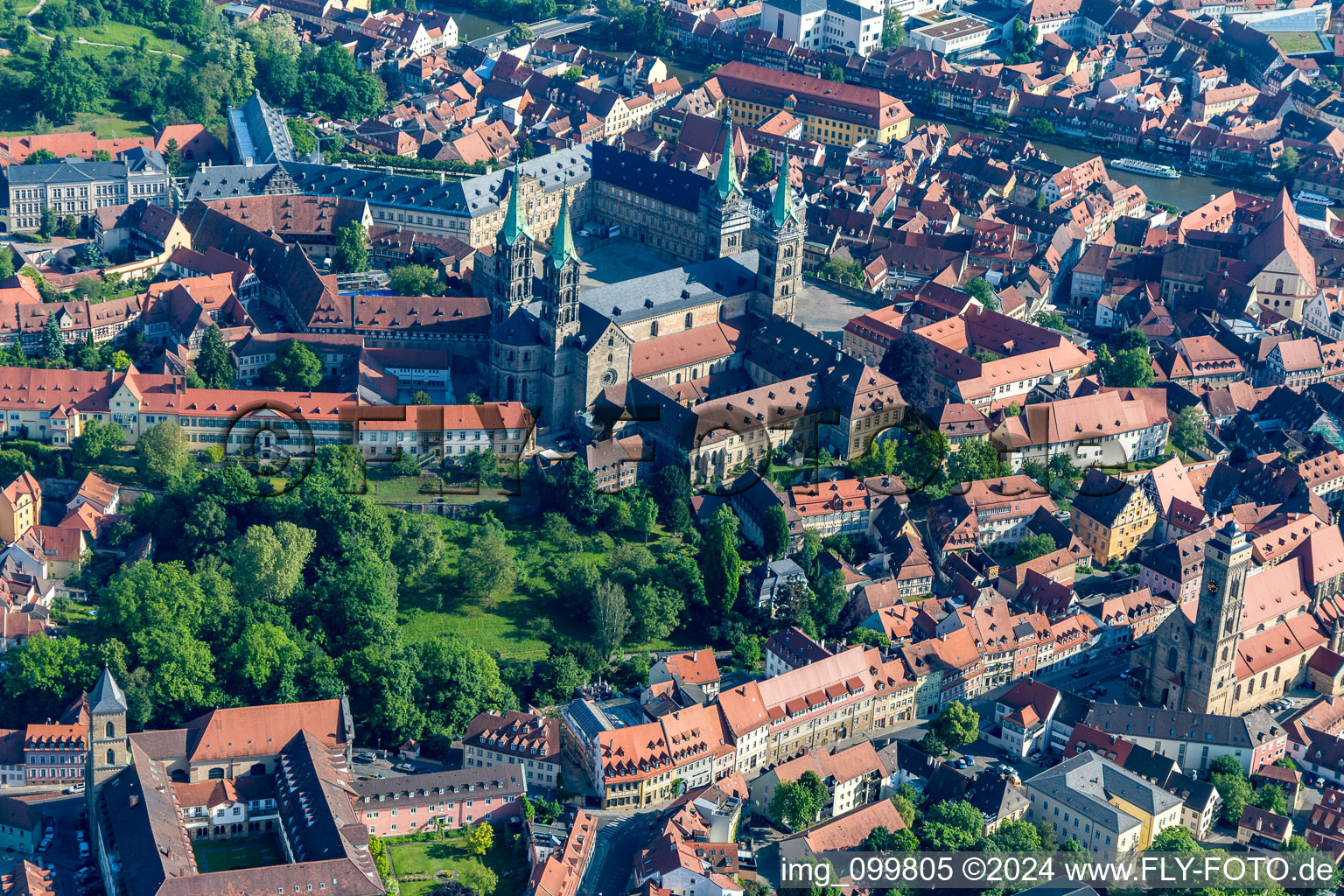 Bamberg Cathedral in Bamberg in the state Bavaria, Germany