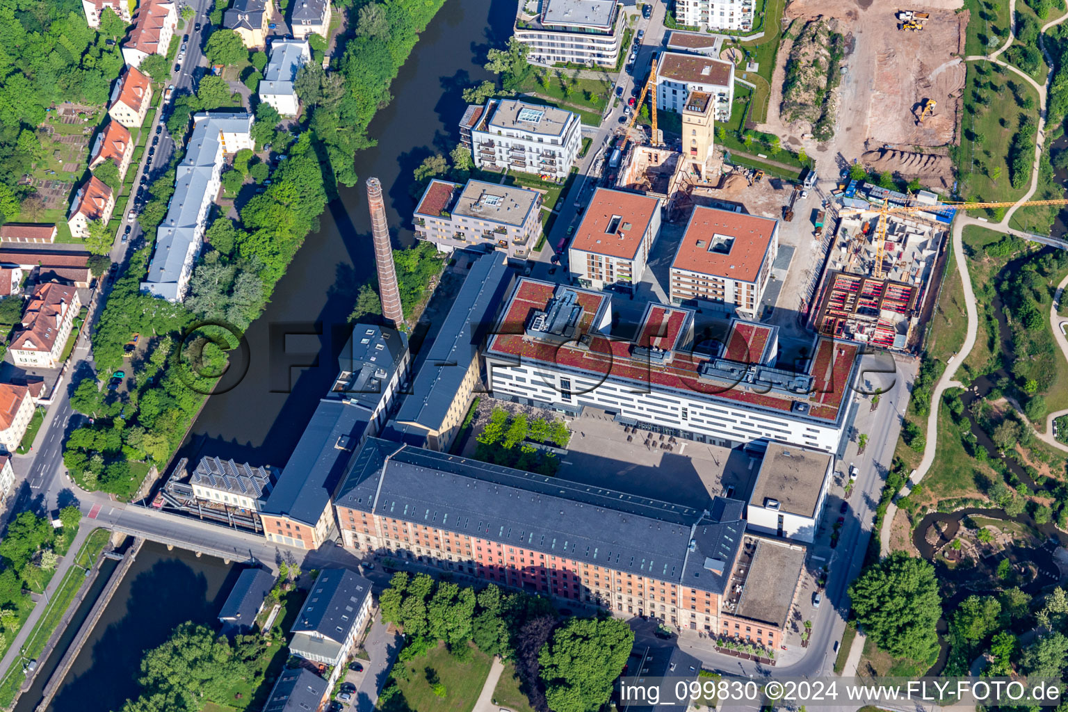 Faculty of Business Information Systems & Applied Computer Science of the University Bamberg An d. Spinnerei in Bamberg in the state Bavaria, Germany