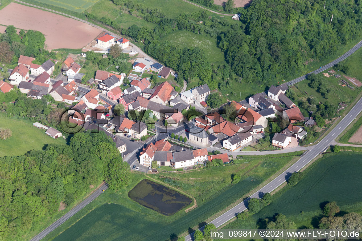 Dippach in the state Bavaria, Germany