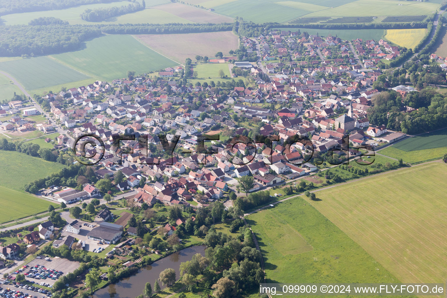 Wonfurt in the state Bavaria, Germany