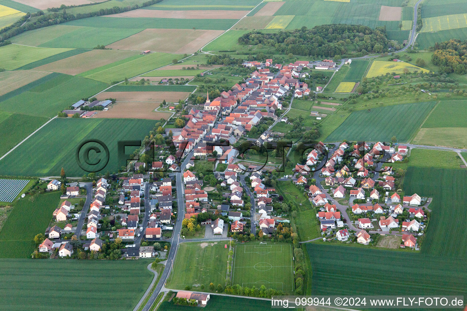 Egenhausen in the state Bavaria, Germany