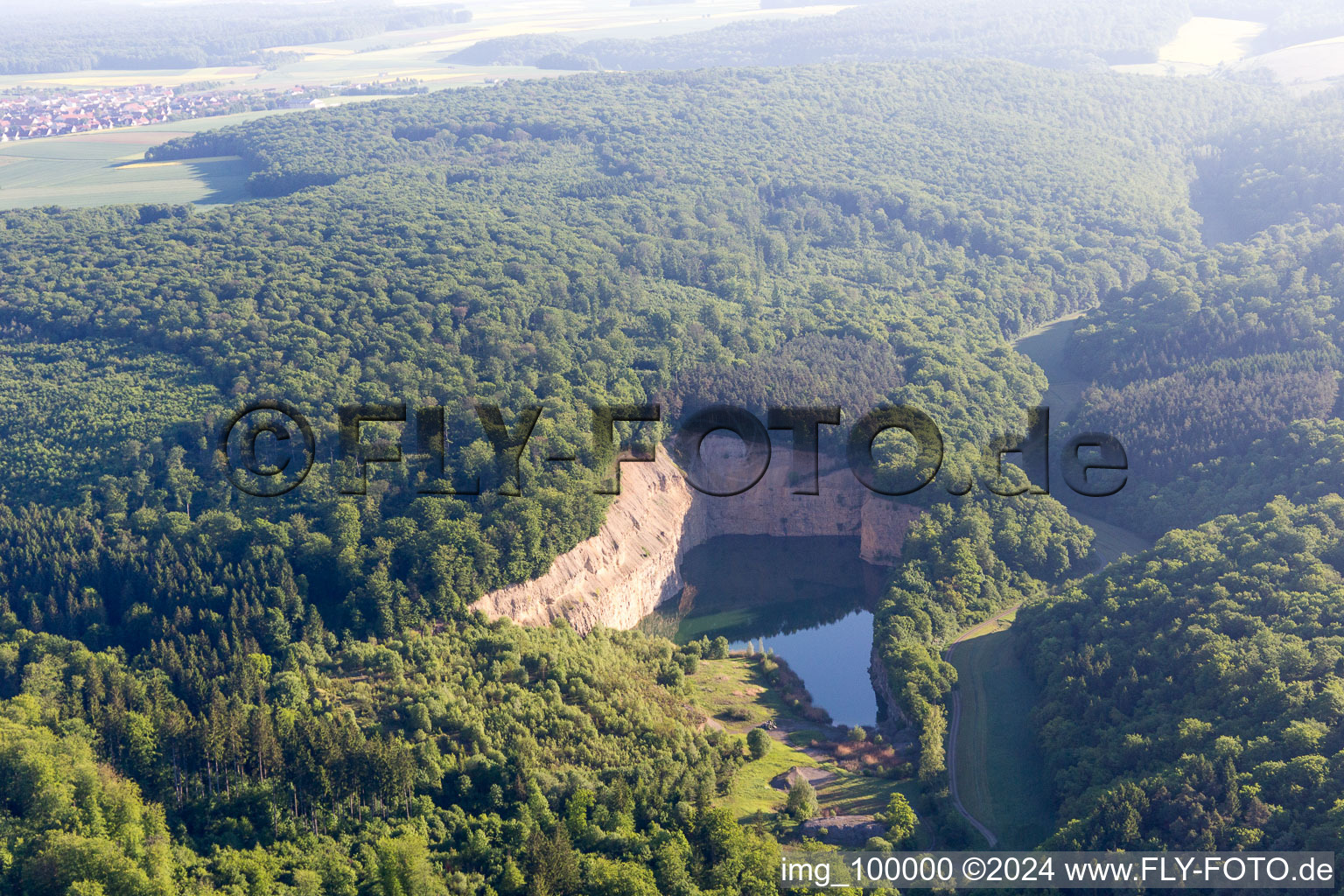 District of Hausen in Schonungen in the state Bavaria, Germany