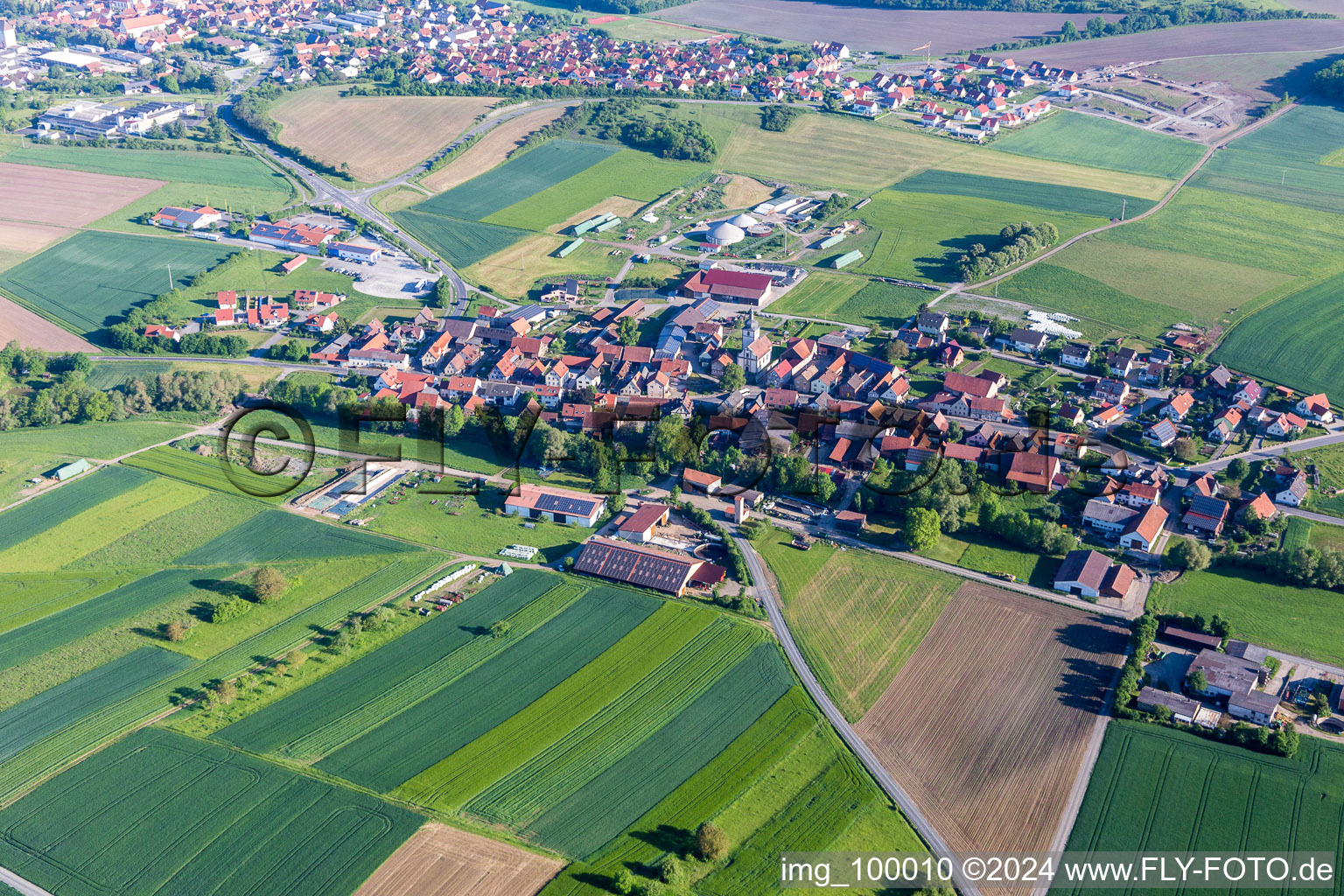 District Sulzdorf in Stadtlauringen in the state Bavaria, Germany