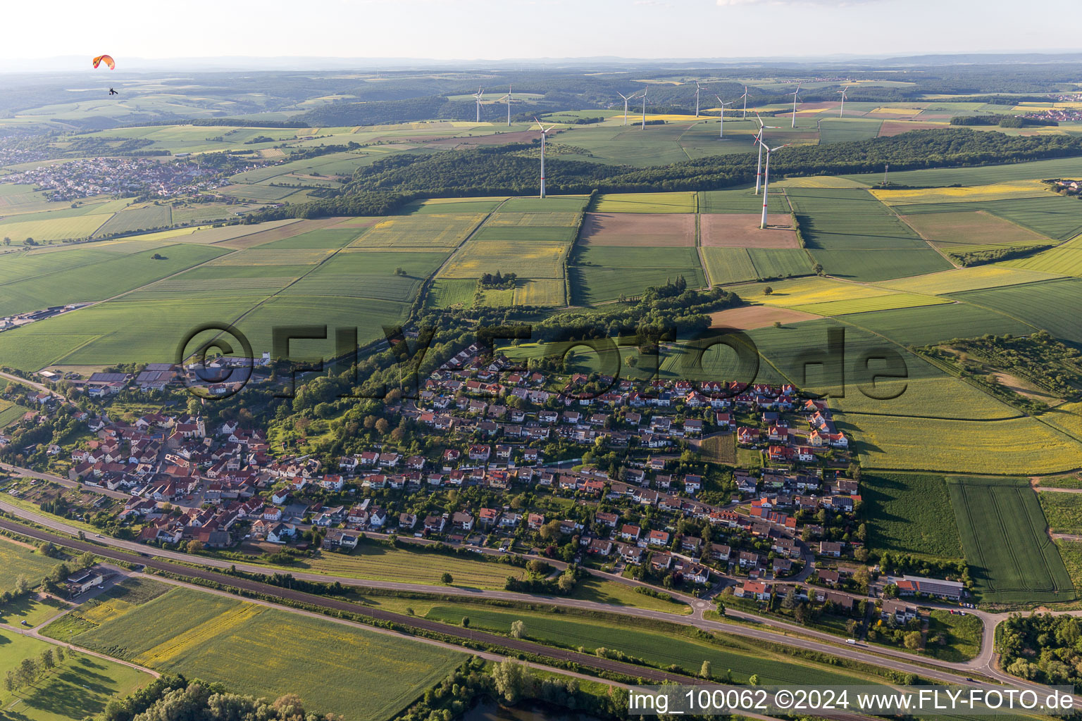 Gädheim in the state Bavaria, Germany