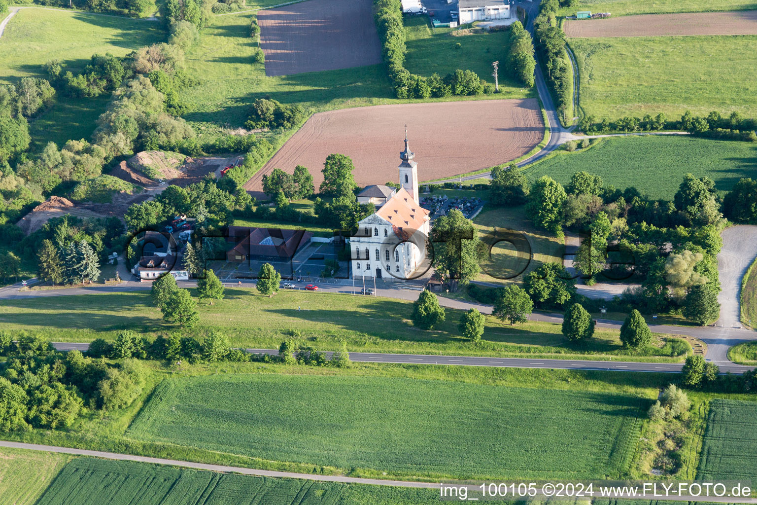 Pilgrimage Church of Mary Limbach in Limbach in the state Bavaria, Germany