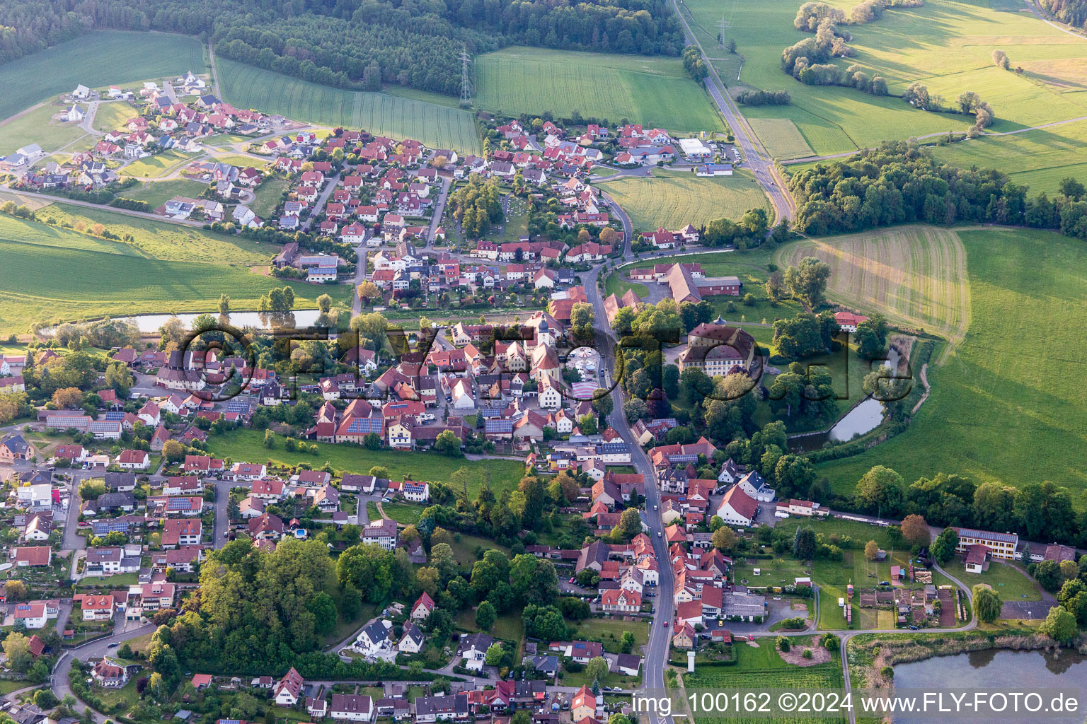 Rentweinsdorf in the state Bavaria, Germany