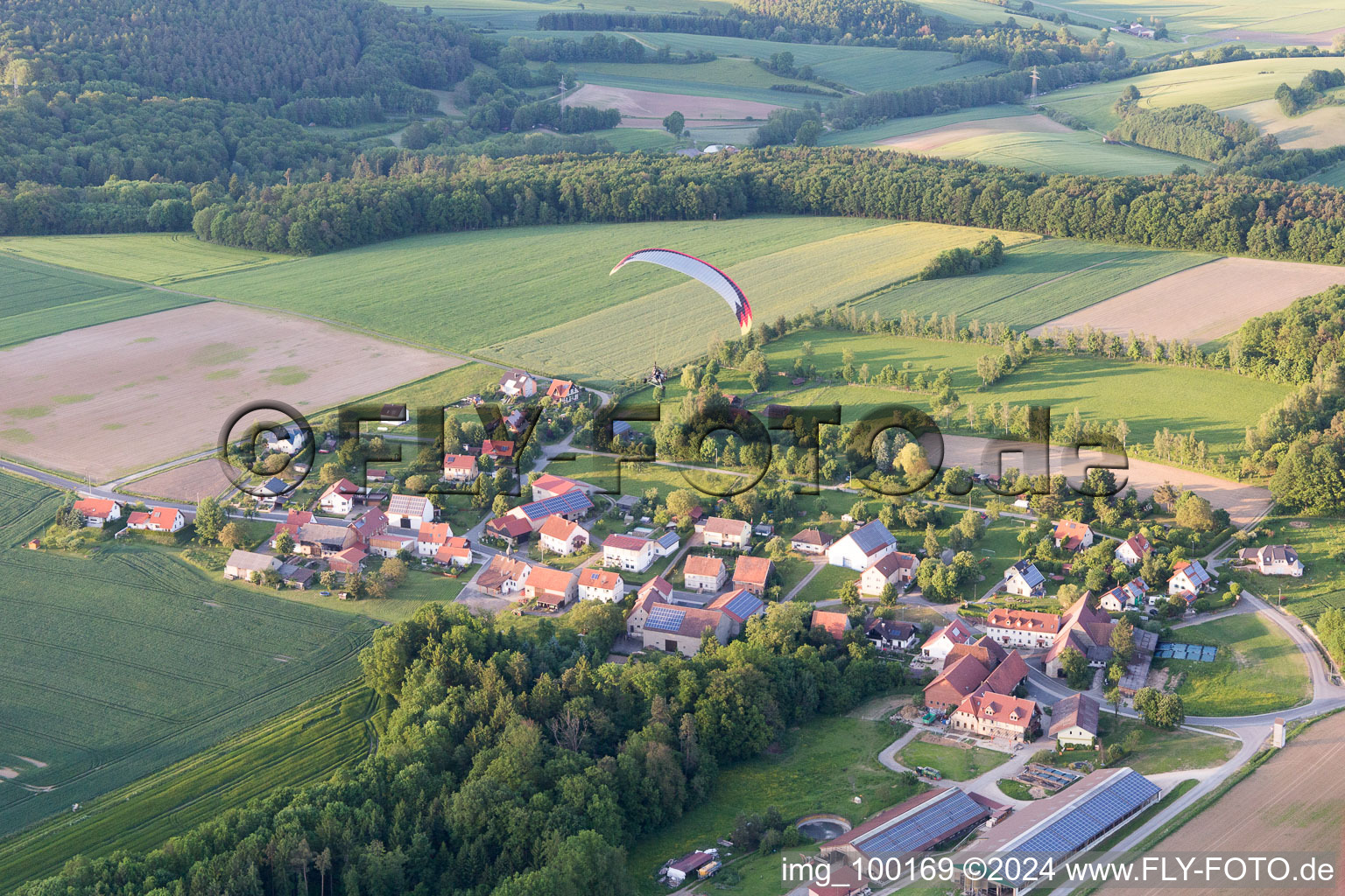 Losbergsgereuth in the state Bavaria, Germany