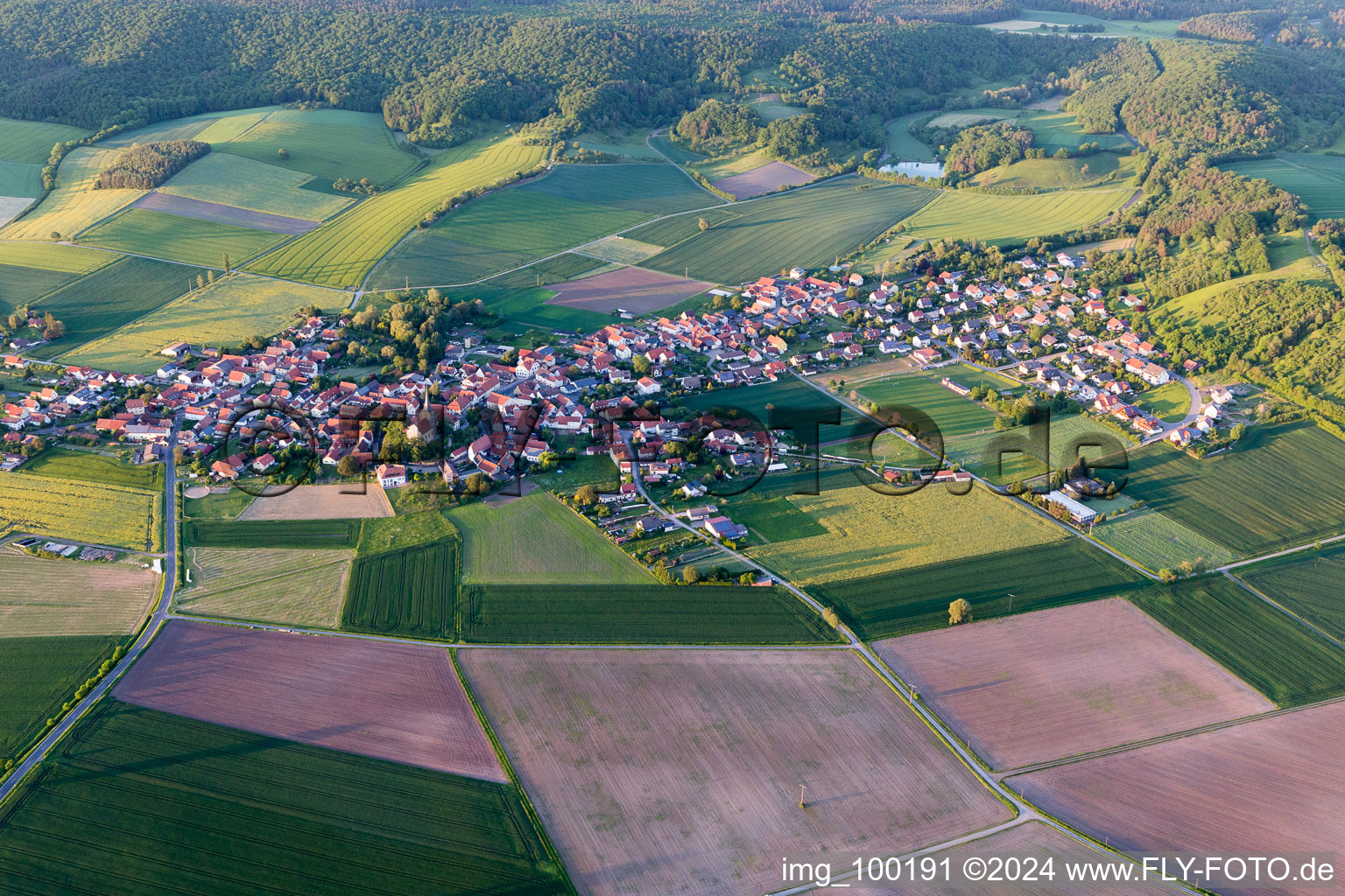 Goßmannsdorf in the state Bavaria, Germany