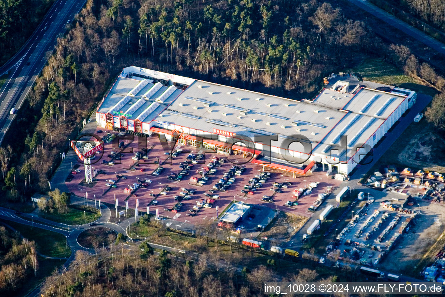 Speyer in the state Rhineland-Palatinate, Germany out of the air