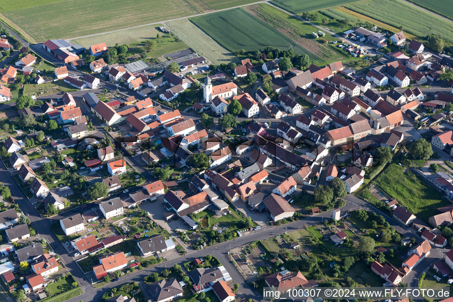 Gernach in the state Bavaria, Germany