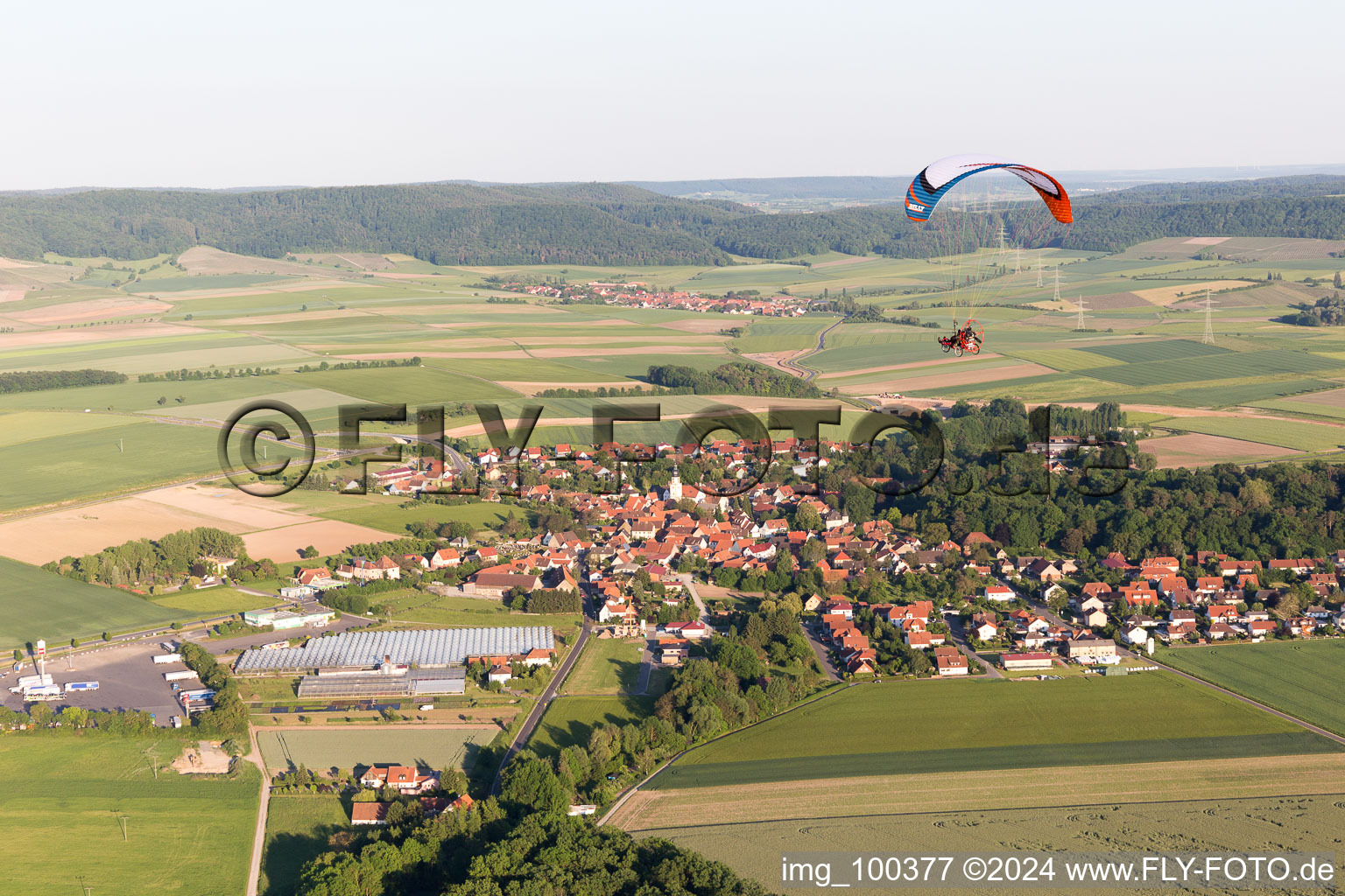 Rüdenhausen in the state Bavaria, Germany