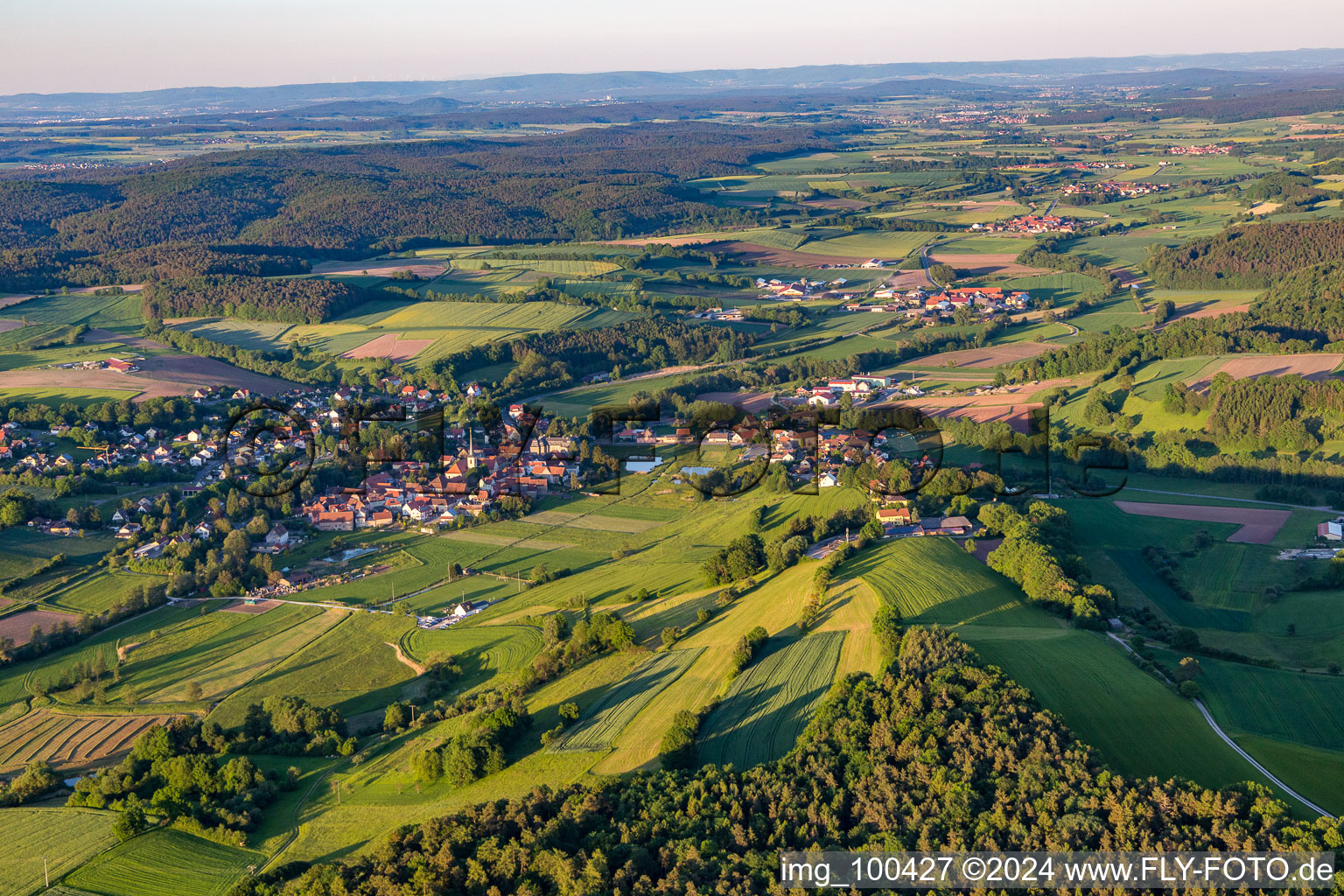 Burgwindheim in the state Bavaria, Germany