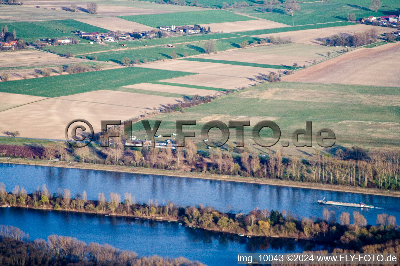 Herrenteich, airfield in Ketsch in the state Baden-Wuerttemberg, Germany