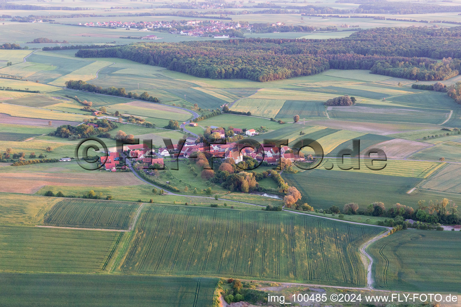 Falkenstein in the state Bavaria, Germany