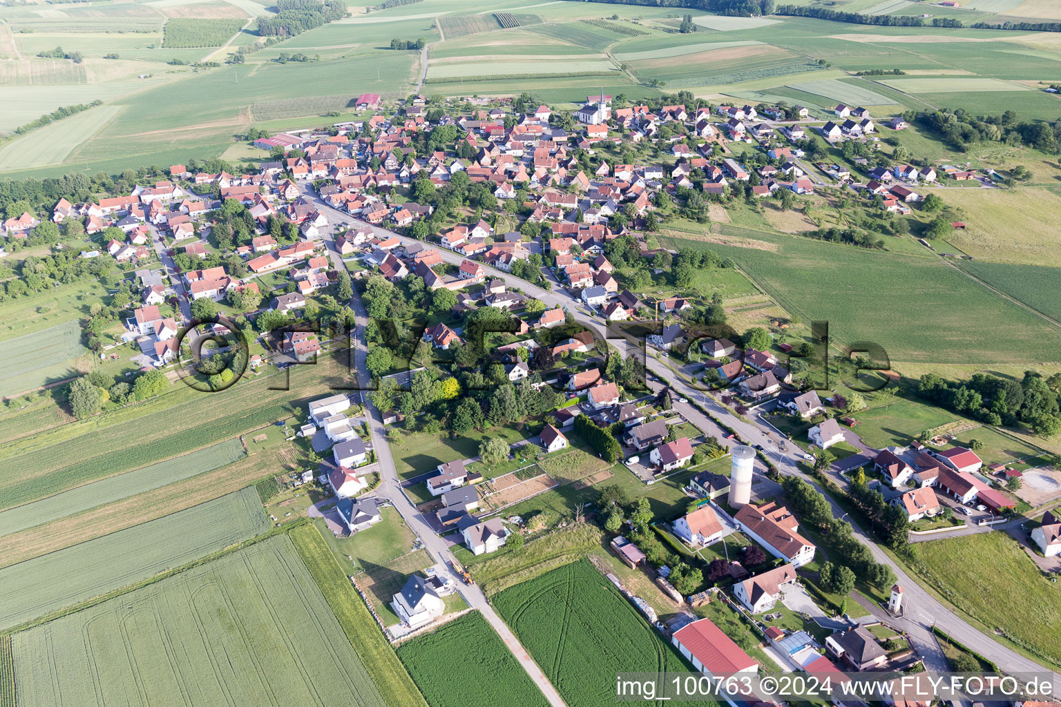 Schœnenbourg in the state Bas-Rhin, France