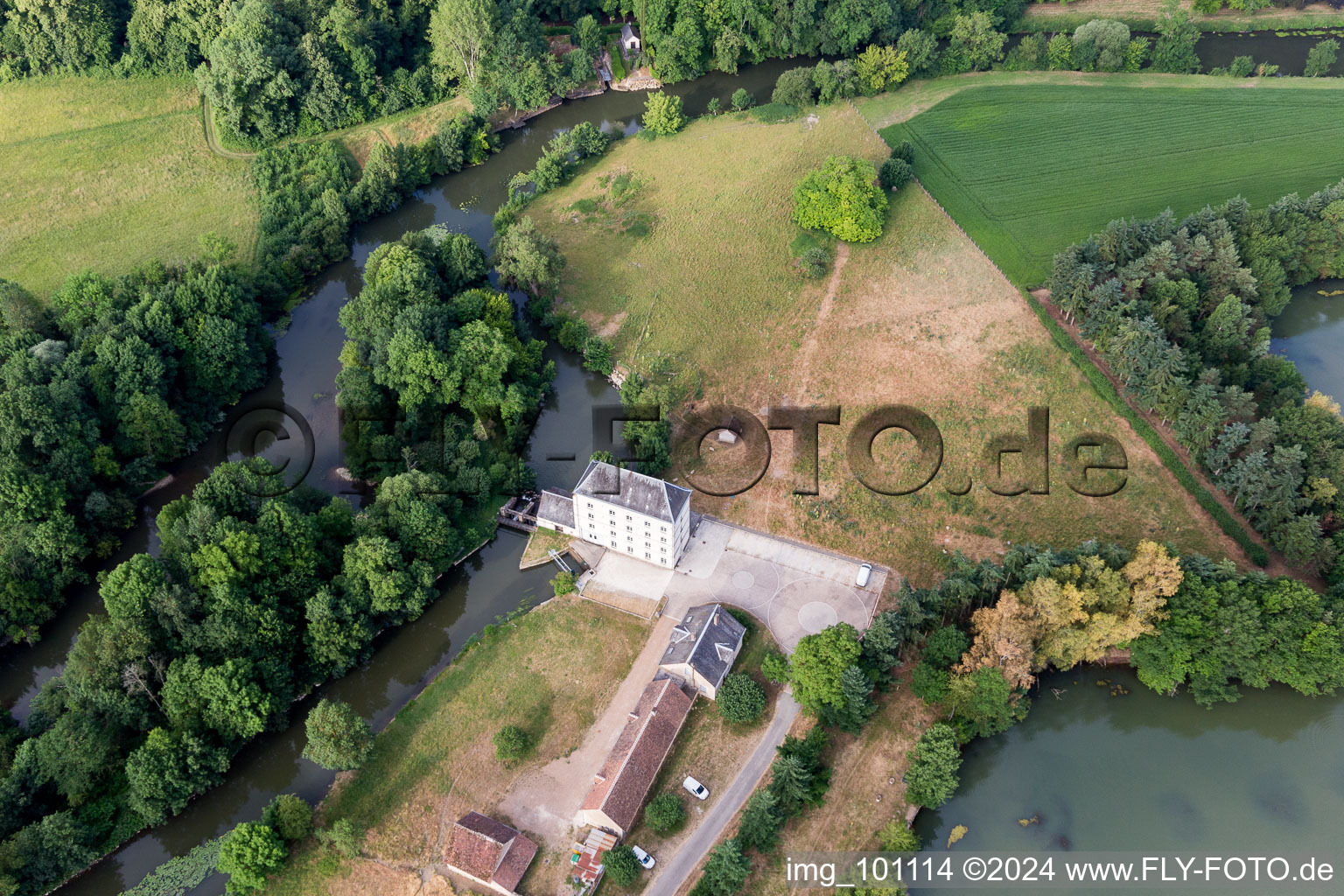 Naveil in the state Loir et Cher, France out of the air