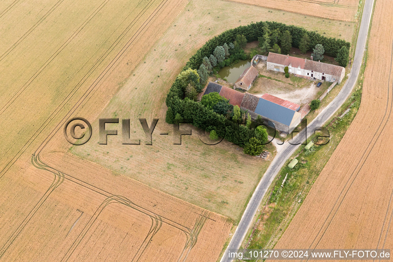 Cravant in the state Loiret, France