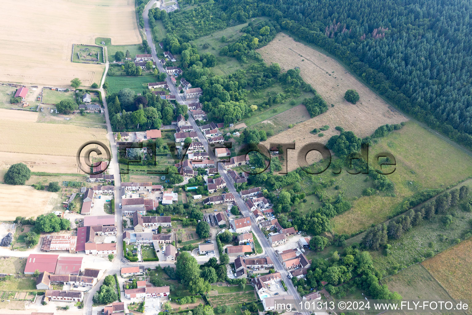 Champlost in the state Yonne, France