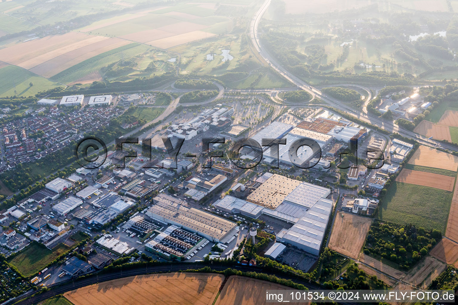 District Eglosheim in Ludwigsburg in the state Baden-Wuerttemberg, Germany