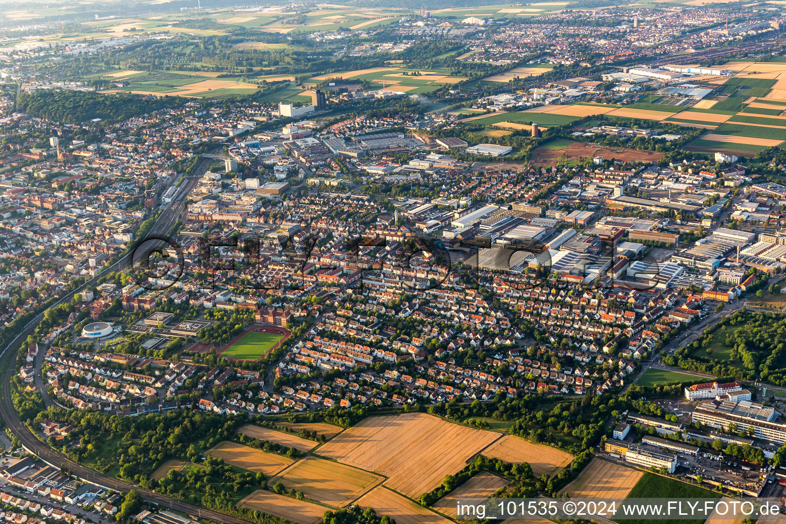 Ludwigsburg in the state Baden-Wuerttemberg, Germany