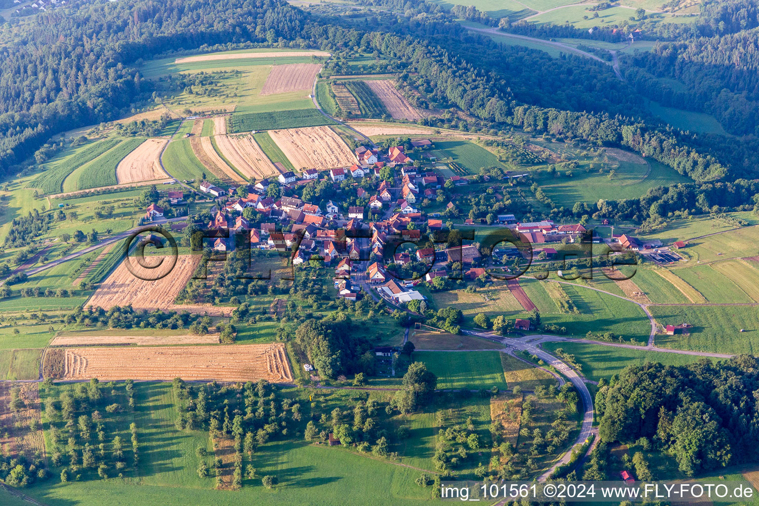 District Asperglen in Rudersberg in the state Baden-Wuerttemberg, Germany