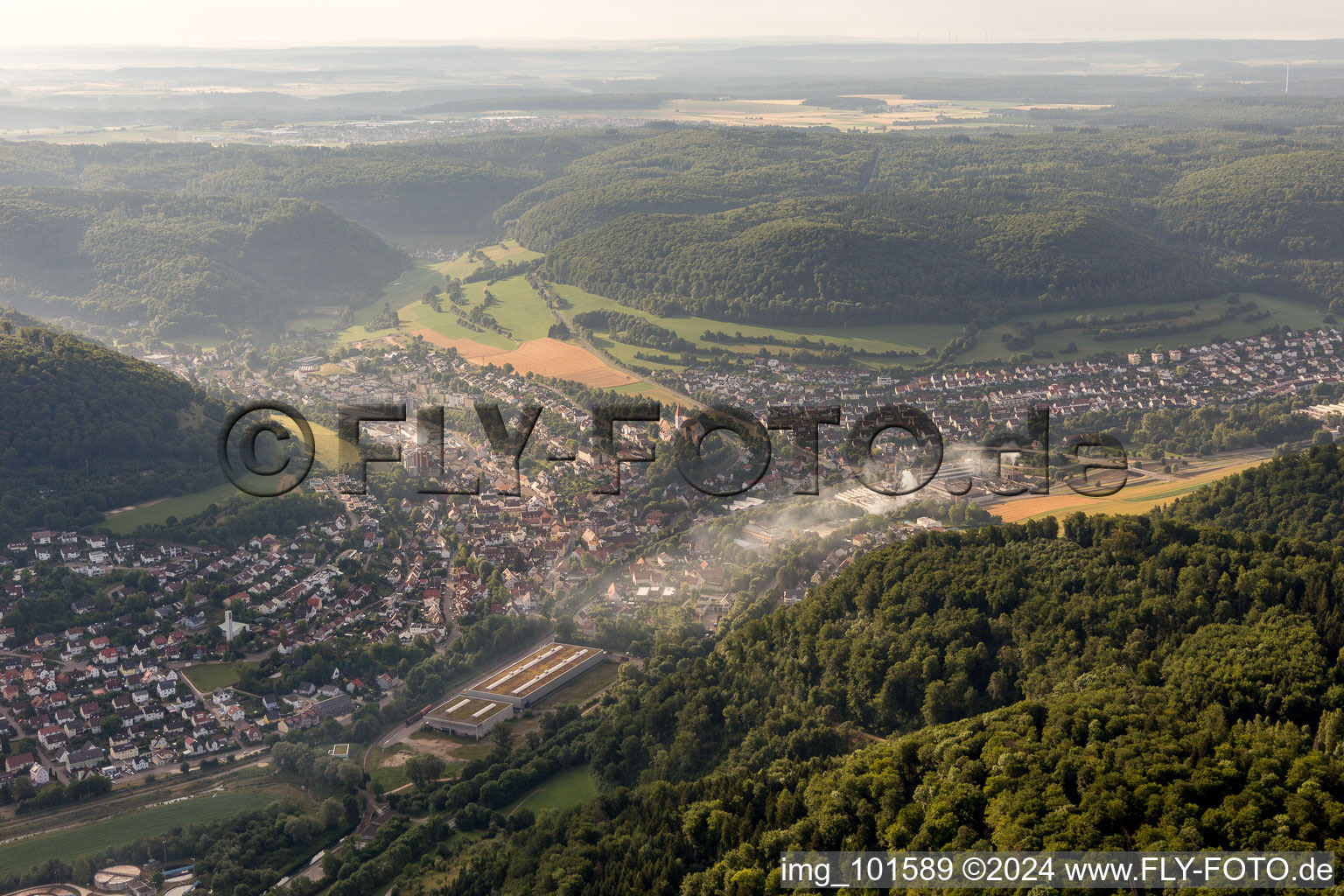 District Unterkochen in Aalen in the state Baden-Wuerttemberg, Germany