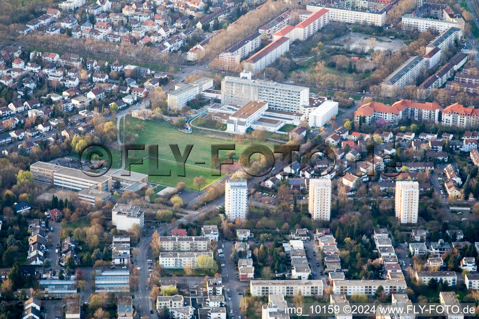 Deaconess Hospital in the district Niederfeld in Mannheim in the state Baden-Wuerttemberg, Germany